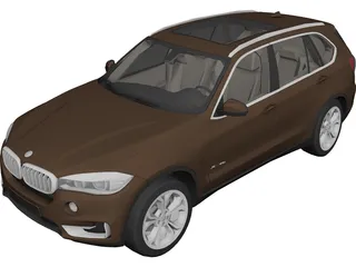 BMW X5 F15 (2014) 3D Model