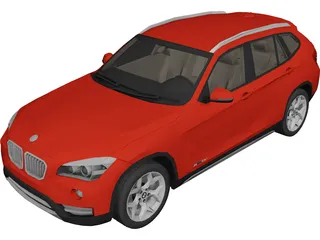 BMW X1 (2013) 3D Model