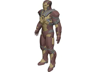Iron Man Heartbreaker 3D Model
