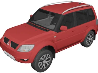 Mitsubishi Pajero 4x4 3D Model