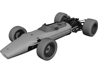 Lotus F1 3D Model