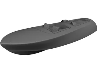Riva Speed Boat CAD 3D Model