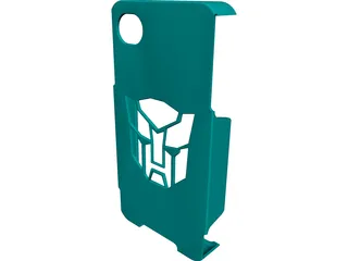 Transformers iPhone Case CAD 3D Model