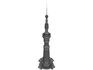 Skyscraper 3D Model