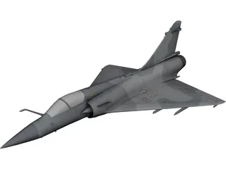 Dassault Mirage 2000 3D Model