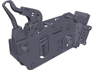 Gun Weld CAD 3D Model