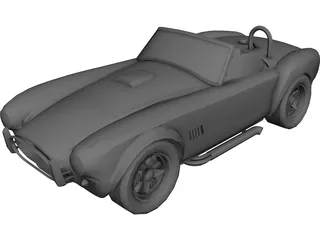 Shelby Cobra (1966) 3D Model