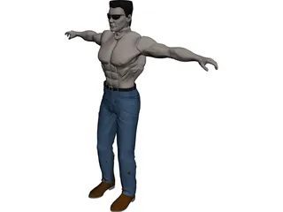 Man 3D Model