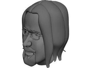 William Cartoon 3D Model