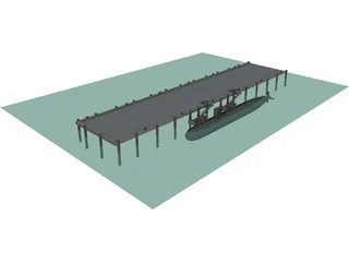 Sub Pier 3D Model