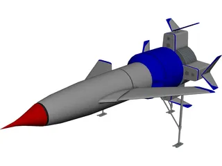 Thunderbird 3D Model