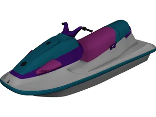 Jet Ski Suzuki 3D Model