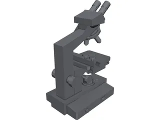 Microscope 3D Model