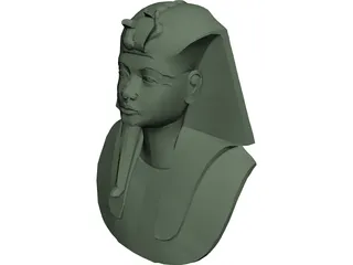Tut Mask 3D Model 3D Preview