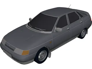 VAZ Lada 2110 3D Model