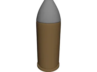 Bullet 9MM Government Edition 3D Model