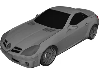 Mercedes-Benz SLK (2004) 3D Model