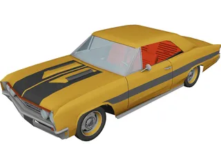 Chevrolet Chevelle SS 3D Model