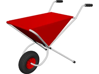 Wheelbarrow 3D Model