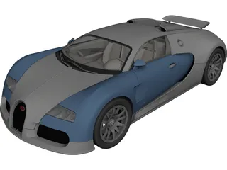 Bugatti Veyron 3D Model