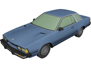 Nissan/Datsun 200S (1981) 3D Model 3D Preview