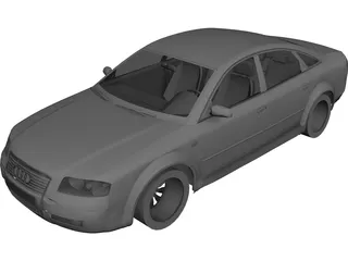 Audi A6 (2004) 3D Model