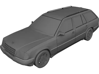 Mercedes-Benz E-Class T-Model 3D Model