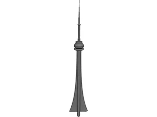 Tower CN Toronto 3D Model