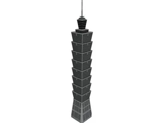 Tower Taipei 3D Model