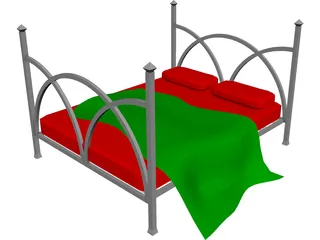 Bed 3D Model