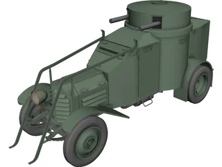 Lancia LZM 3D Model