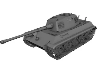 Panther PzKw V 3D Model