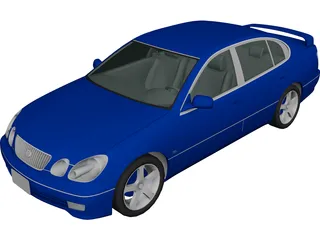 Toyota Aristo 3D Model