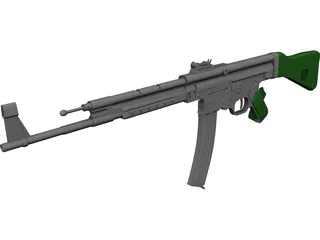 Sturmgewehr 44 3D Model