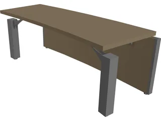 Table Control Centre Multiuse 3D Model