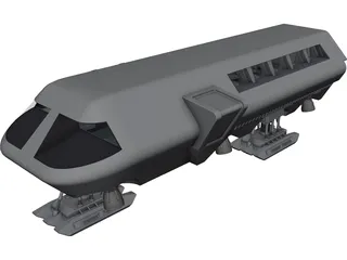 2001 Moonbus 3D Model