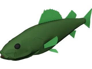 Walleye 3D Model