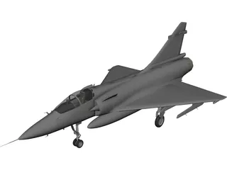 Dassault Mirage 2000 3D Model