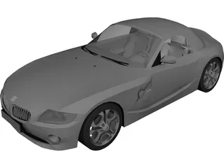 BMW Z4 (2003) 3D Model