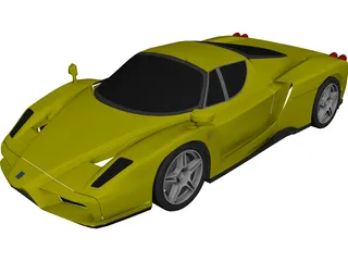 Ferrari Enzo (2003) 3D Model 3D Preview