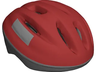 Helmet Bicycle 3D Model