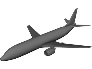 Boeing 737-400 3D Model