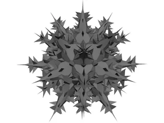 Snowflake 3D Model