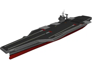 CVN75 3D Model