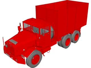 Farm Truck L912 3D Model