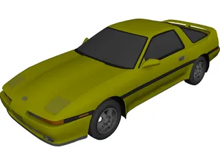 Toyota Supra MK3 (1991) 3D Model 3D Preview