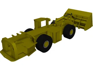 Shovel Loader 3D Model