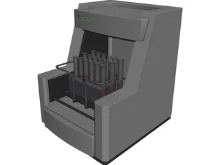 DNA Analyzer 3D Model