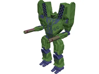 Mauler Battletech 3D Model