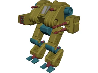 Thanatos Battletech 3D Model